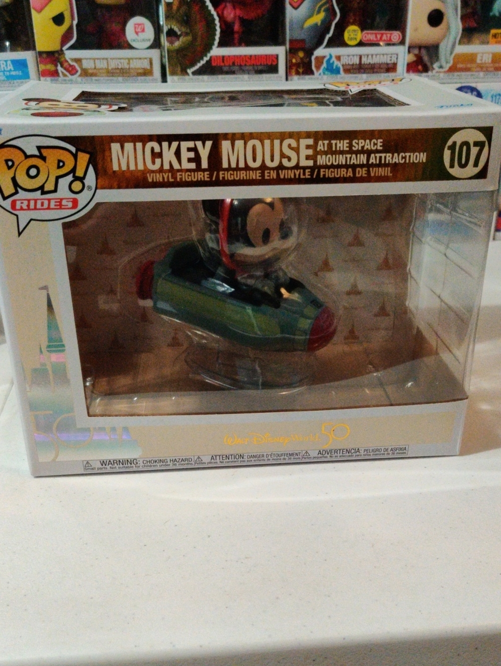 Funko Pop! Mickey Mouse in Green and Red Space Ride